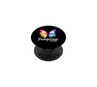 Transformed by God's Love Christian Butterfly Faith Worship PopSockets Adhesive PopGrip