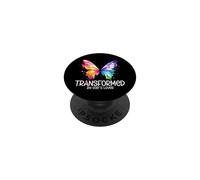 Transformed by God's Love Christian Butterfly Faith Worship PopSockets Adhesive PopGrip