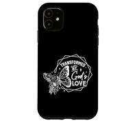 Transformed By God's Love Inspirational Faith Case for iPhone 11