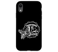 Transformed By God's Love Inspirational Faith Case for iPhone XR