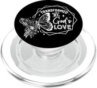Transformed By God's Love Inspirational Faith PopSockets PopGrip for MagSafe