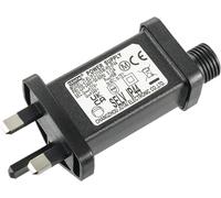 Transformer Plug for Christmas Lights 31v/6W Adapter with Timer Function, 8 Light Modes, Memory Function, IP44 Waterproof Replacement Power Supply for Xmas Fairy String Lights