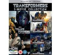 Transformers 1-5 Movie Collection (5 Films) - 4K UHD Blu Ray Region free