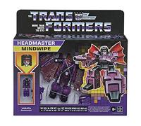 Transformers 2021 Modern Figure in Retro Packaging Decepticon Headmaster Mindwipe with Vorath
