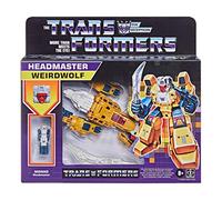 Transformers 2021 Modern Figure in Retro Packaging Decepticon Headmaster Weirdwolf with Monxo