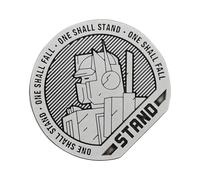 Transformers 40th Anniversary Collectible Coin - Limited Edition Embossed Metal Coin - Official Hasbro Autobot & Decepticon Commemorative - G1 Tribute Gift with Display Case