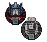 40th Anniversary Twin Set of Pin Badges Transformers Multi One Size