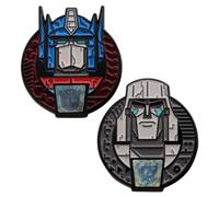 40th Anniversary Twin Set of Pin Badges Transformers Multi One Size