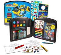 Transformers 50 Pc Art Kit Bundle - Coloring Utensils Paint Art Pad Stickers More for Boys