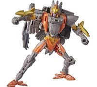 Transformers Toys Generations War for Cybertron: Kingdom Deluxe WFC-K14 Airazor Action Figure - Kids Ages 8 and Up, 14 CM