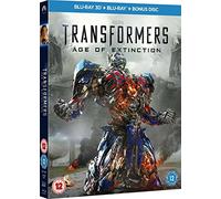 Transformers: Age of Extinction [Blu-ray 3D + Blu-ray + Bonus Disc] [Region Free]