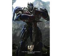 Transformers Age Of Extinction (Optimus Prime) Original Movie Poster - Double Sided Advance Style B