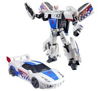 Transformers Age of the Primes Smokescreen, Deluxe Class 13-cm Converting Action Figure, Robot Toys for Ages 8+