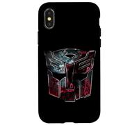 Transformers Autobot Big Face Retro Badge Case for iPhone X/XS