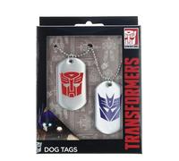 Transformers Autobot & Decepticon Logo Dog Tags