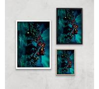Transformers Autobots A2 Giclee Art Print - A2 - Black Frame