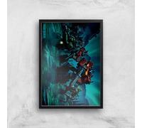Transformers Autobots A2 Giclee Art Print Transformers Multicolor A2