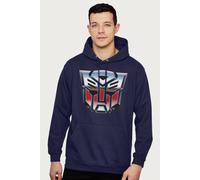 Transformers Autobots Classic Logo Hooded Sweatshirt in Navy | Size: XL Transformers Navy XL