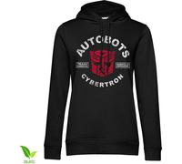 Transformers Autobots Cybertron Girls Damen Hoodie Black