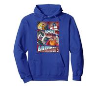 Transformers Autobots Panels Pullover Hoodie, Adult Unisex, Royal Blue, X-Large