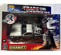 Transformers Back to the Future 40th Edition - GIGAWATT DELOREAN Hasbro G1 style