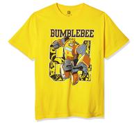 Transformers Big Boys' Bumblebee '84 Short Sleeve Tee Yellow Small