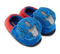 Transformers Boys 3D Plush Slipper - Optimus Prime, Royal Red, 11-12 US Little Kid