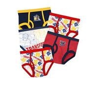 Transformers Boys Briefs Pack of 5 Multicoloured Age 4 to 5 Years