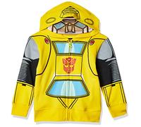 Transformers boys Bumblebee Character Hoodies, Yellow, 4t