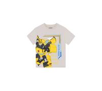 Transformers Boy's Bumblebee Short Sleeve T-shirt in Grey | Size: 8-9 Years Transformers Grey 8-9 Years