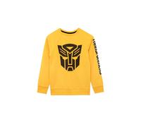 Transformers Boy's Bumblebee Sweatshirt in Yellow | Size: 5-6 Years Transformers Yellow 5-6 Years