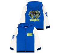 Transformers Boys Hoodie | Autobots Cotton Hoodie | Optimus Prime And Megatron Hooded Boys Sweatshirt | Blue 8-9 Years