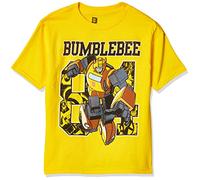 Transformers Boys' Short Sleeve Tee Shirt, Yellow, 7