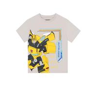 Transformers Boys T Shirt, Bumblebee Short Sleeve Boys’ T-Shirts, Grey, 5-6 Years