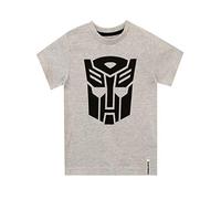 Transformers Boys T-Shirt Grey Age 11 to 12 Years