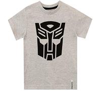 Transformers Boys T-Shirt Grey Age 11 to 12 Years