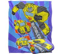 Transformers Bumblebee Blanket White (One Size)