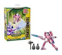Transformers Bumblebee Cyberverse Adventures Deluxe Class Arcee Action Figure Toy, Build-A-Figure Part, For Ages 6 and Up, 5-inch