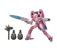 Transformers Bumblebee Cyberverse Adventures Deluxe Class Arcee Action Figure Toy, Build-A-Figure Part, For Ages 6 and Up, 5-inch E7104