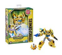 Transformers Bumblebee Cyberverse Adventures Deluxe Class Bumblebee Action Figure Sting Shot Action Attack 12.5 cm