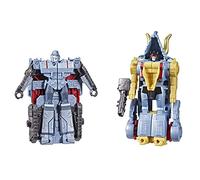 Transformers Bumblebee Cyberverse Adventures Dinobots Unite Toys Dino Combiners Slugtron 2-Pack Action Figures, Ages 6 and Up, 11-cm
