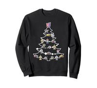 Transformers Christmas Tree Silhouette Sweatshirt