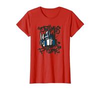 Transformers Classic Optimus Prime Graffiti Face Portrait T-Shirt, Women, Red, XX-Large