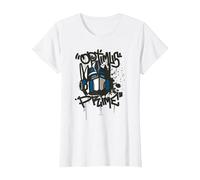 Transformers Classic Optimus Prime Graffiti Face Portrait T-Shirt, Women, White, X-Large