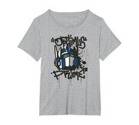 Transformers Classic Optimus Prime Graffiti Face Portrait T-Shirt, Women's Plus, Heather Grey, 2X