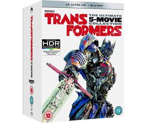 Transformers Complete 1-5 Movie Film Part 1 2 3 4 5 Collection 4K UHD Ultra HD