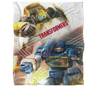 Transformers Cybertron Warriors Silky Supersoft Blanket Multicoloured (One Size)