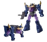 Transformers CYBERWORLD Megatron Cyber Changers Energon Surge | 4-Inch Action Figure | Quick Change to Beast Mode | Robot Toys for Kids 6+