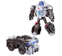 Transformers CYBERWORLD Optimus Primal Cyber Changers 10-cm Action Figure, Quick Change to Truck Mode, Robot Toys for Boys and Girls Aged 6 and Up