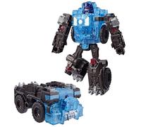Transformers CYBERWORLD Optimus Primal Cyber Changers Energon Surge | 4-Inch Action Figure | Quick Change to Truck Mode | Robot Toys for Kids 6+